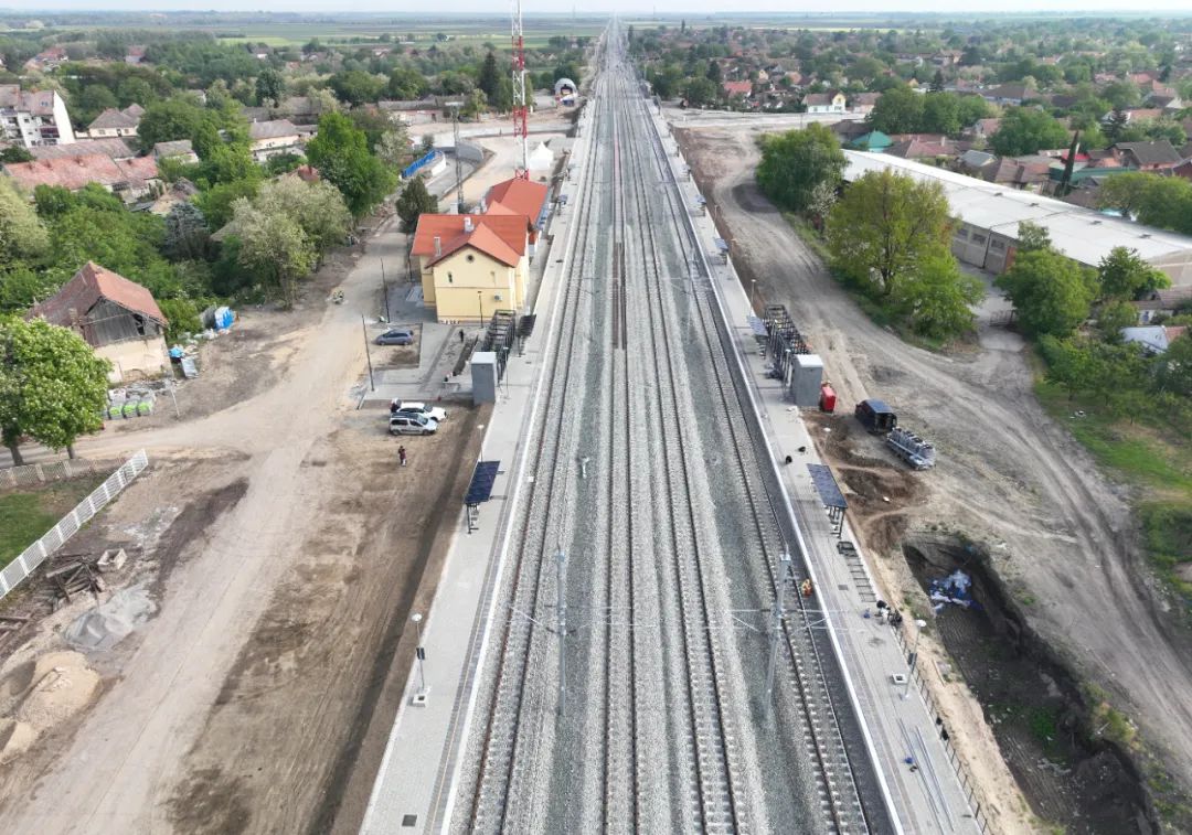 The Hungary-Serbia Railway Novi Sad-Subotica Section in Serbia finally connected